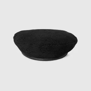 Gucci Beret Crochet Perforated Hat Gucci | Accessories | Gucci Beret Crochet Perforated Hat  main image 4
